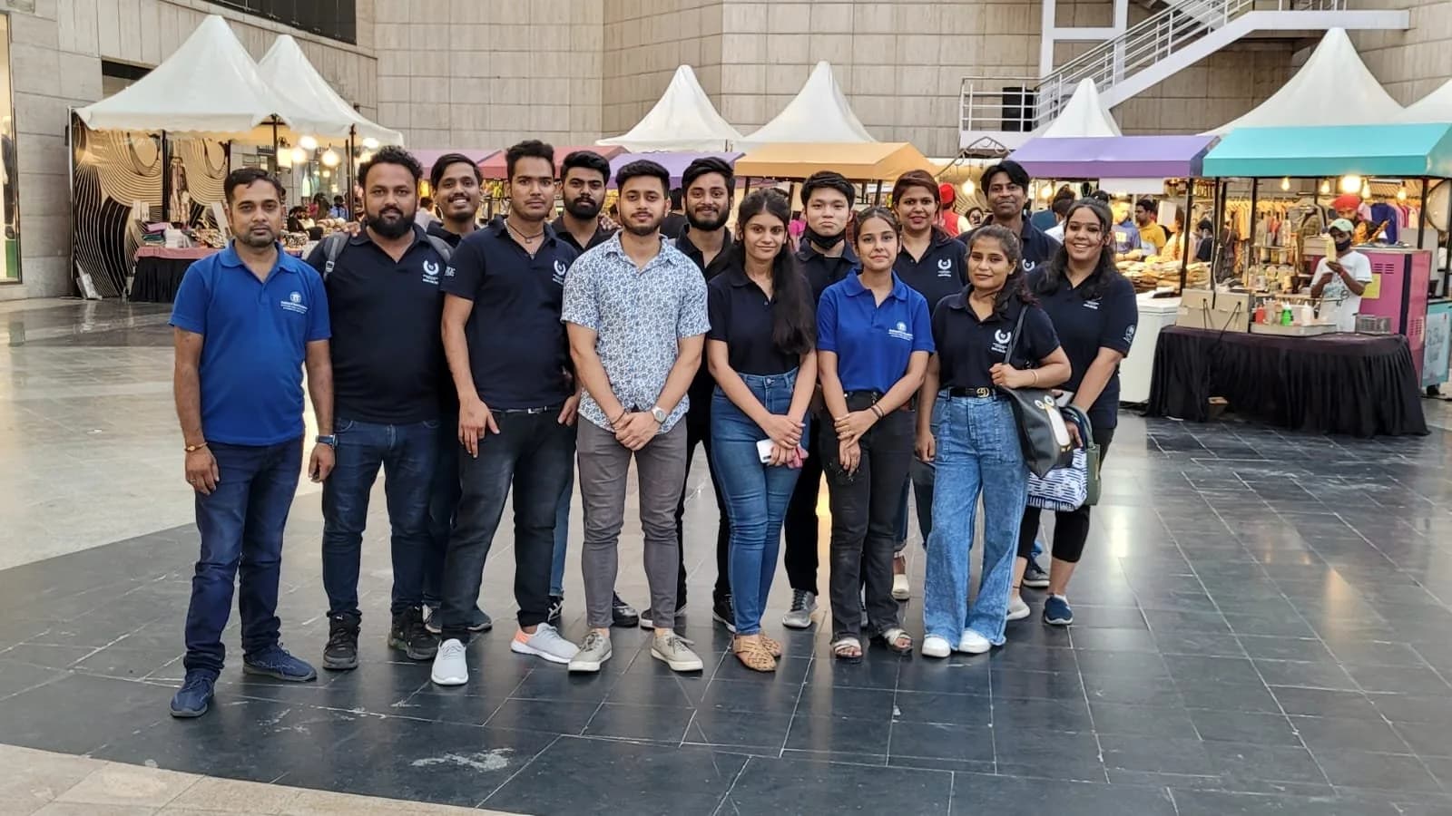 A group of Academy of Retail Excellence students photographed together