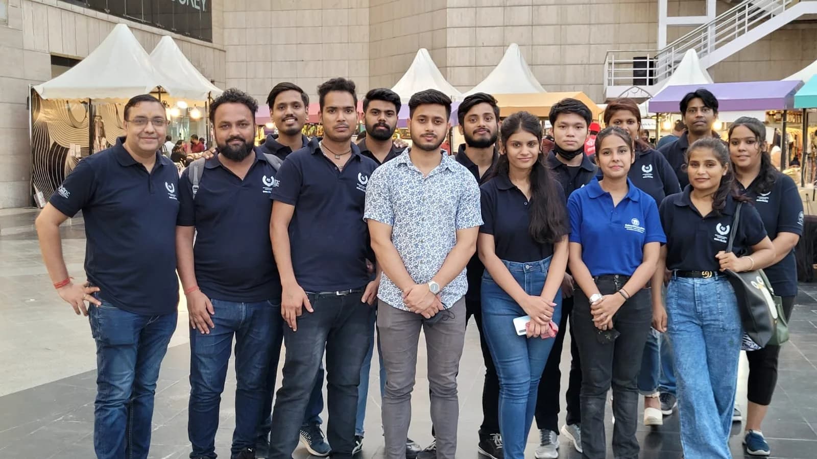 A group of Academy of Retail Excellence students photographed together